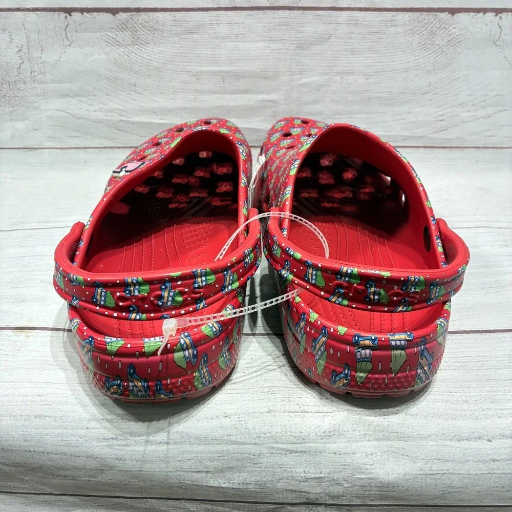 Crocs‎ x Vineyard Vines Classic Clog M10 W12 Holiday Jibbitz Christmas